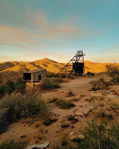 Monte Cristo Headframe and Hoist Shack